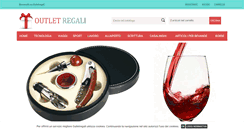 Desktop Screenshot of outletregali.com